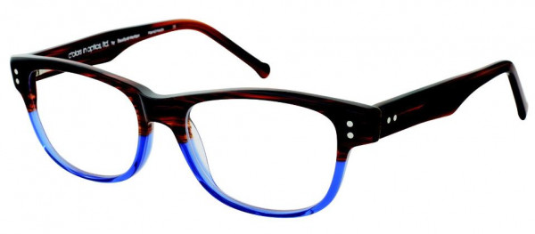 Colors In Optics C1069 CARNEGIE Eyeglasses, TSBL TORTOISE TO BLUE FADE