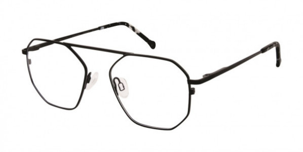 Colors In Optics C1073 FLEX Eyeglasses, BLK BLACK