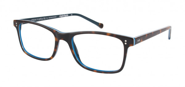 Colors In Optics CJ107 LEFFERTS Eyeglasses, TSBL TORTOISE/BLUE