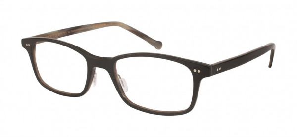 Colors In Optics C1033 BEDFORD Eyeglasses, OXHRN BLACK/HORN