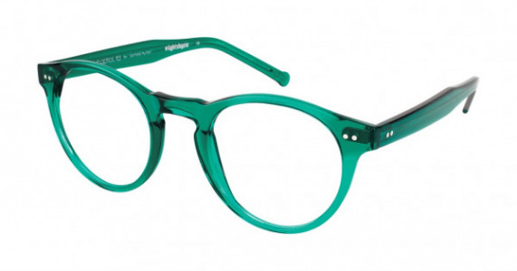 Colors In Optics C1048 KNICKERBOCKER Eyeglasses, GRN EMERALD GREEN