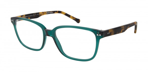 Colors In Optics C1055 FLATBUSH Eyeglasses, GRTYT CRYSTAL GREEN/TOKYO TORTOISE