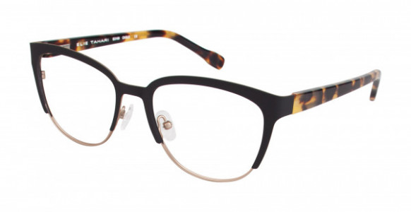Elie Tahari EO109 Eyeglasses, RGDSL ROSE GOLD/HONEY TORTOISE