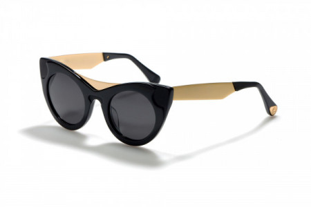 ill.i WA500S Sunglasses, 01 BLACK/GOLD