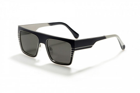ill.i WA503S Sunglasses, 04 BLACK/WHITE