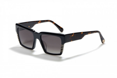 ill.i WA507S Sunglasses, 01 BLACK/TORTOISE/GOLD