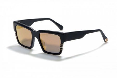 ill.i WA507S Sunglasses, 03 MATTE BLACK/GOLD