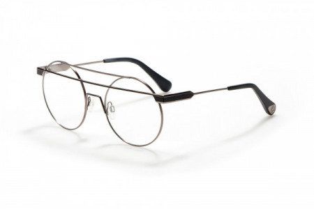ill.i WA501V Eyeglasses, V06 GUNMETAL/BLACK