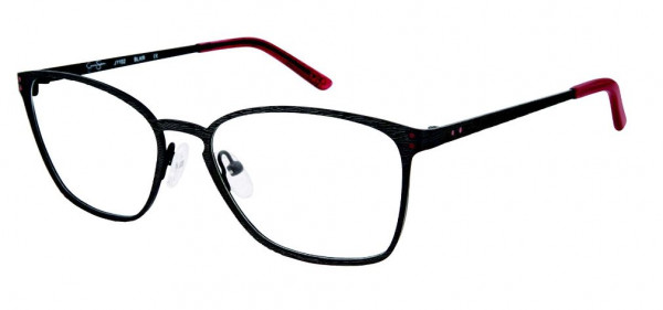 Jessica Simpson J1102 Eyeglasses, BLKR BLACK SPARKLE