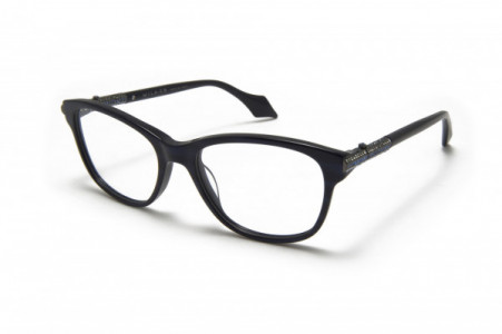 Mila ZB MZ036V Eyeglasses, V02 BLUE/STRASS