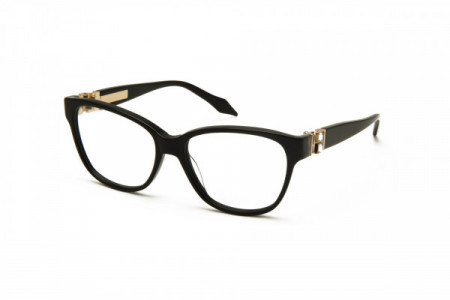 Mila ZB MZ045V Eyeglasses, V01 BLACK/STRASS
