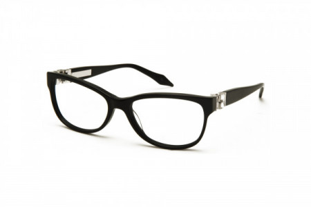 Mila ZB MZ046V Eyeglasses, V01 BLACK/STRASS