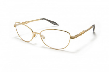 Mila ZB MZ056V Eyeglasses, V01 GOLD/STRASS