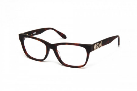 Moschino MO298V Eyeglasses, 04 TORTOISE
