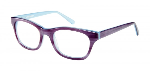 Union Bay UO122 Eyeglasses, RS ROSE/ICE BLUE