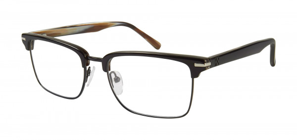 Vince Camuto VG204 Eyeglasses, OX BLACK OVER GREY