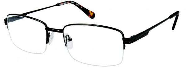 Vince Camuto VG216 Eyeglasses, BLK SHINY BLACK/MATTE BLACK CHECKERS
