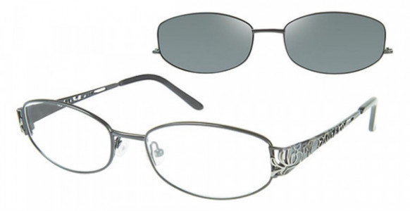 Revolution 761 Eyeglasses, Shiny Black