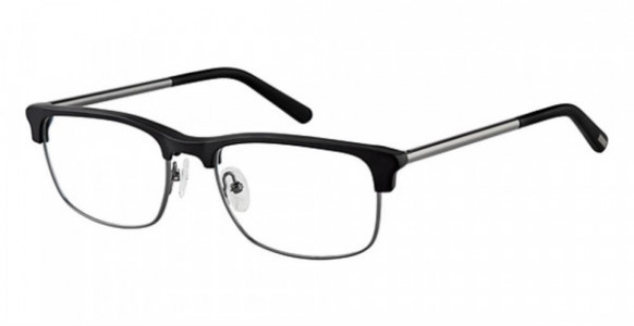 Van Heusen S376 Eyeglasses, Black