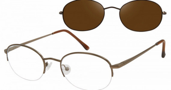 Revolution PARKER Eyeglasses, brown