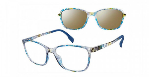 Revolution Portland Eyeglasses, Blue Tortoise