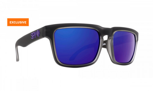 Spy Optic Helm Colors Sunglasses, Black Ice / Bronze with Purple Spectra