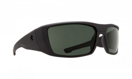 Spy Optic Dirk Sunglasses, SOSI Matte Black / HD Plus Gray Green