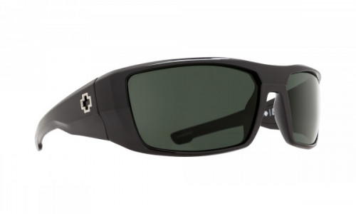 Spy Optic Dirk Sunglasses, Black / HD Plus Gray Green