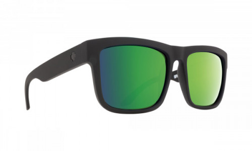 Spy Optic Discord Sunglasses, Matte Black / HD Plus Bronze Polar with Green Spectra Mirror