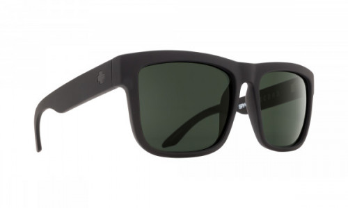 Spy Optic Discord Sunglasses, Soft Matte Black / HD Plus Gray Green