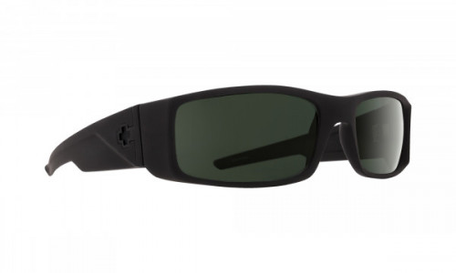 Spy Optic Hielo Sunglasses, SOSI Matte Black / HD Plus Gray Green