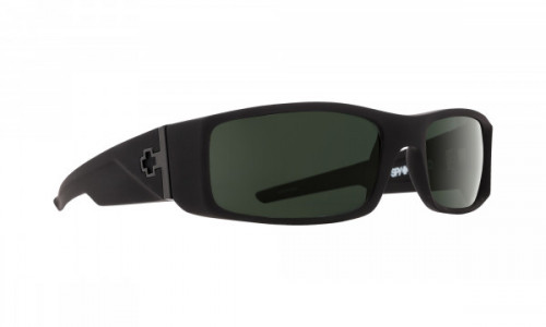 Spy Optic Hielo Sunglasses, Soft Matte Black / HD Plus Gray Green
