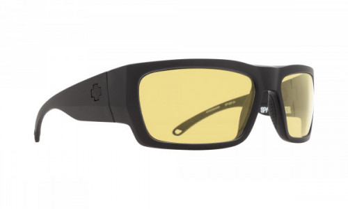 Spy Optic Rover Sunglasses, Matte Black ANSI RX / Happy Yellow