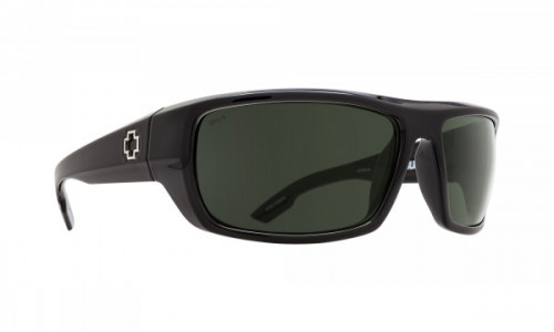 Spy Optic Bounty Sunglasses, Black ANSI RX / HD Plus Gray Green
