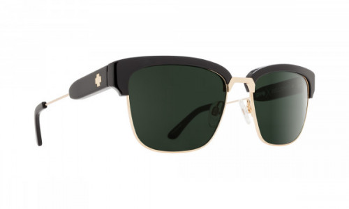 Spy Optic Bellows Sunglasses, Black/Gold / Happy Gray Green