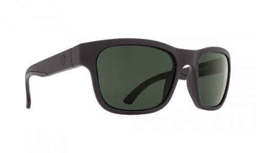 Spy Optic Hunt Sunglasses, SOSI Matte Black / HD Plus Gray Green