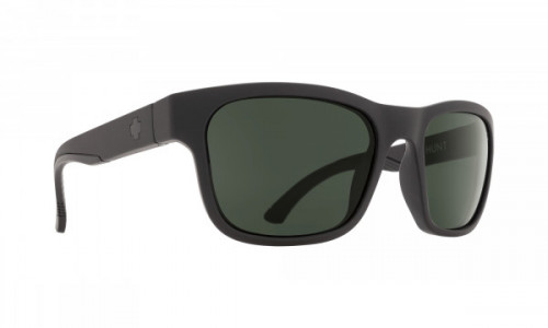 Spy Optic Hunt Sunglasses, Matte Black / Happy Glass Gray Green Polar