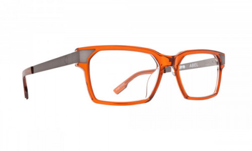 Spy Optic ABEL Eyeglasses, Trans Sepia/Gunmetal