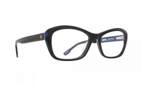 Spy Optic MONA Eyeglasses, Black/Blue Horn