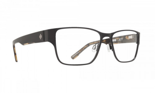 Spy Optic JETT Eyeglasses, Matte Black/Black Tiger / Clear
