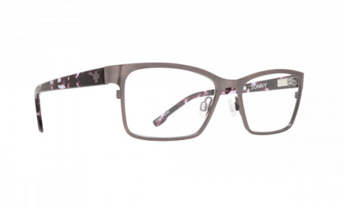 Spy Optic SONNY Eyeglasses, Brushed Gunmetal/Purple Camo Tort