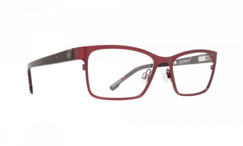 Spy Optic SONNY Eyeglasses, Matte Garnet/Dark Tort