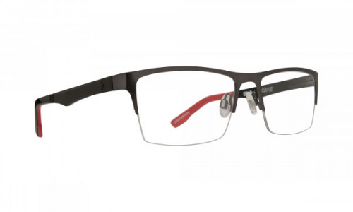 Spy Optic HAWKE Eyeglasses, Gunmetal/Red