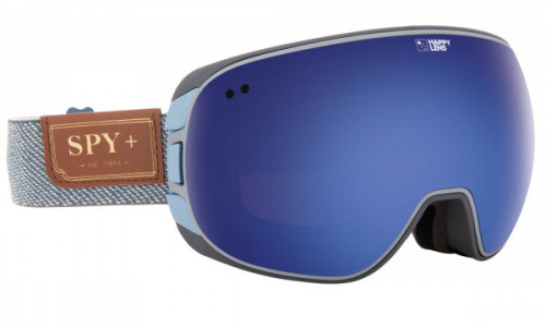 Spy Optic Doom Snow Goggle Sports Eyewear, Hunter Gray / Happy Rose with Dark Blue Spectra + Happy Gray Green with Lucid Red