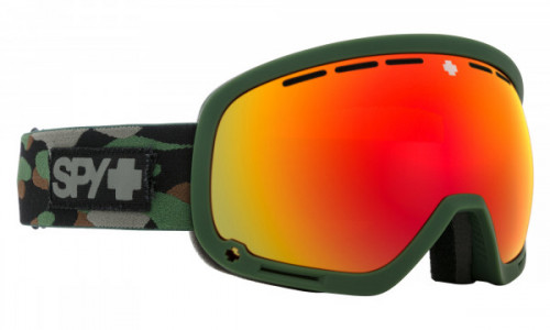 Spy Optic Marshall Snow Goggle Sports Eyewear, Camo / HD Plus Bronze w/ Red Spectra Mirror + HD Plus LL Yellow w/ Green Spectra Mirror