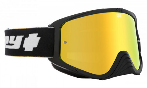 Spy Optic Woot Race Mx Goggle Sports Eyewear, 25th Anniversary Black Gold / HD Bronze with Gold Spectra Mirror - HD Clear
