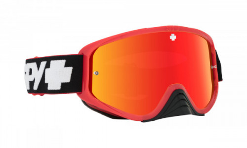 Spy Optic Woot Race Mx Goggle Sports Eyewear, Slice Red / Smoke w/ Red Spectra + Clear AFP