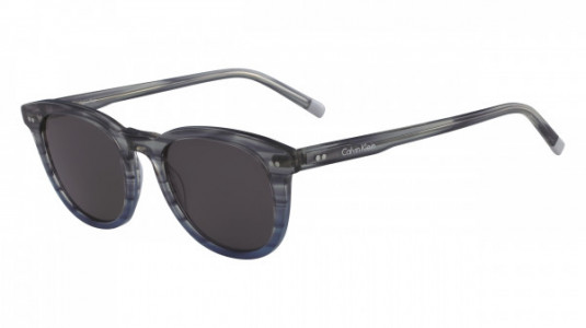 Calvin Klein CK4358S Sunglasses, (064) STRIPED GREY/BLUE