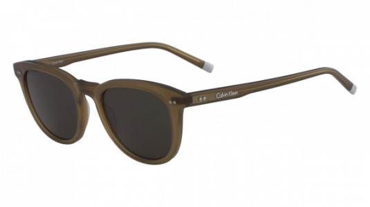 Calvin Klein CK4358S Sunglasses, (204) MATTE LIGHT BROWN