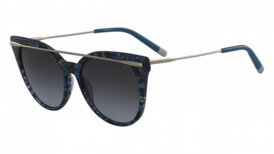 Calvin Klein CK4362S Sunglasses, (432) BLUE MARBLE